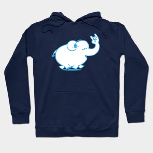 Rock & Roll elephant Hoodie